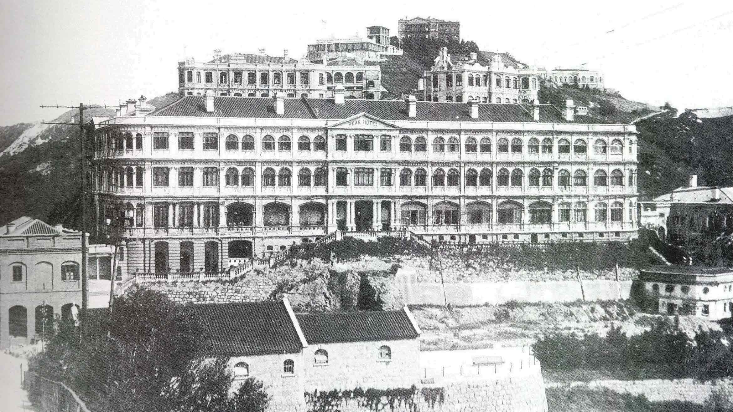 The Peak Hotel, Hong Kong, 1922