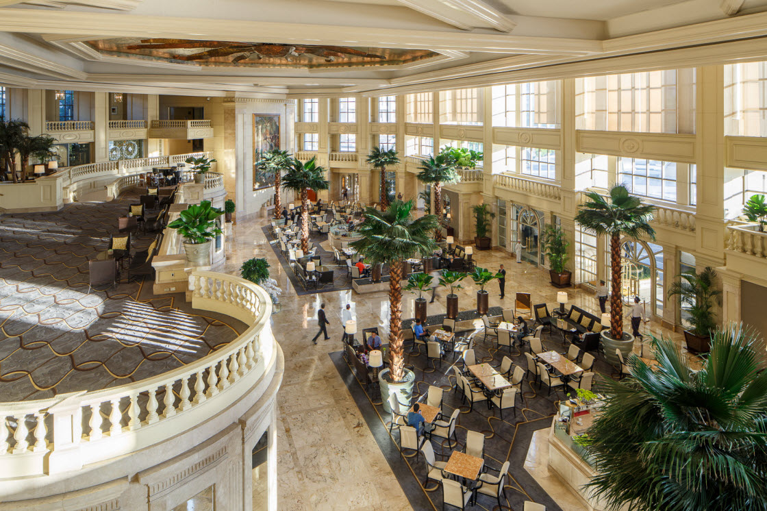 ​The Peninsula Manila lobby